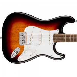 Fender Squier Affinity Series Stratocaster, Laurel Fingerboard, 3-Colour Sunburst